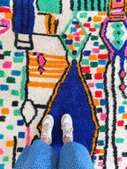 Tapis Berbère Coloré 161 X 278 Cm - N°2012