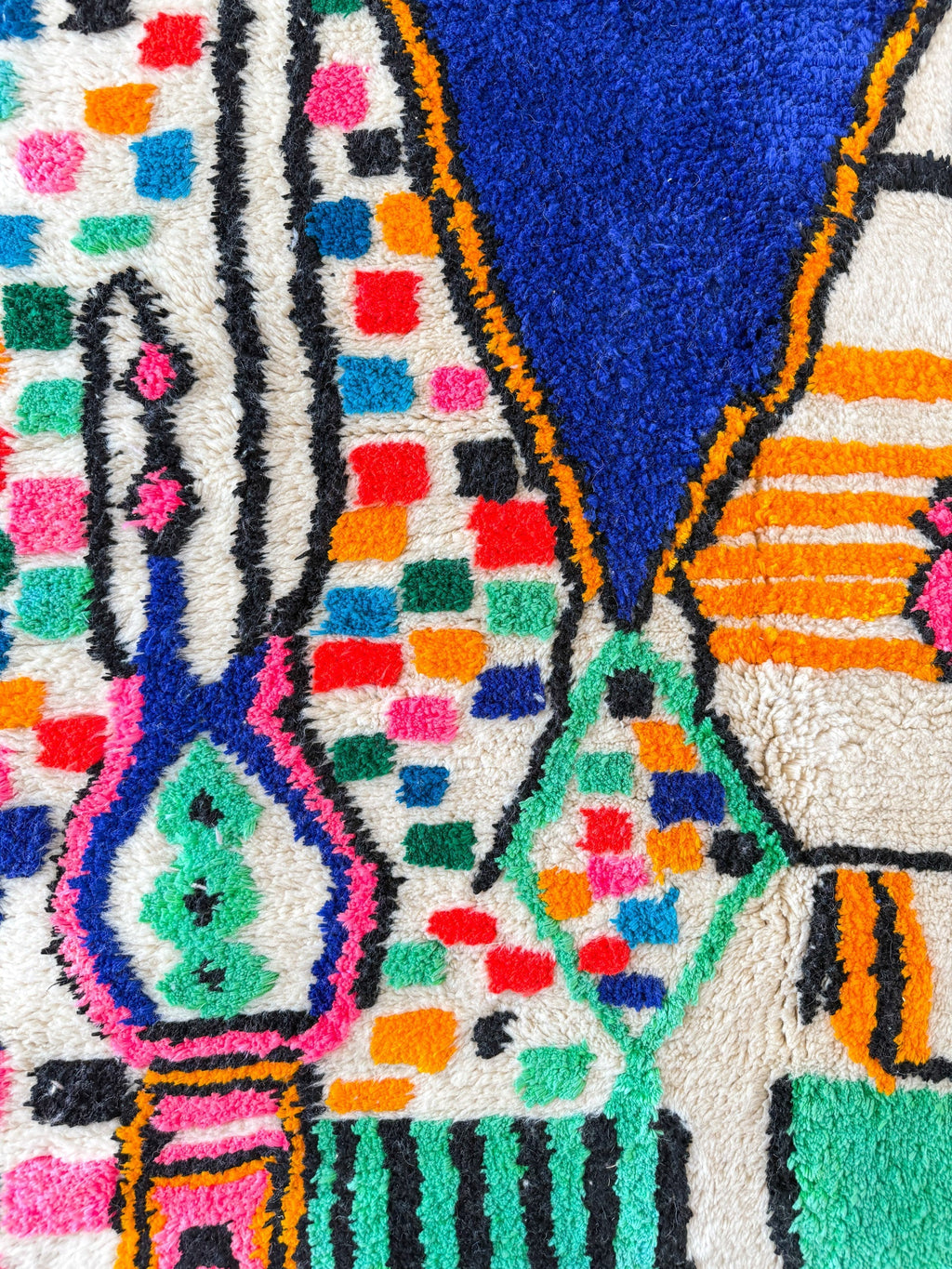 Tapis Berbère Coloré 161 X 278 Cm - N°2012