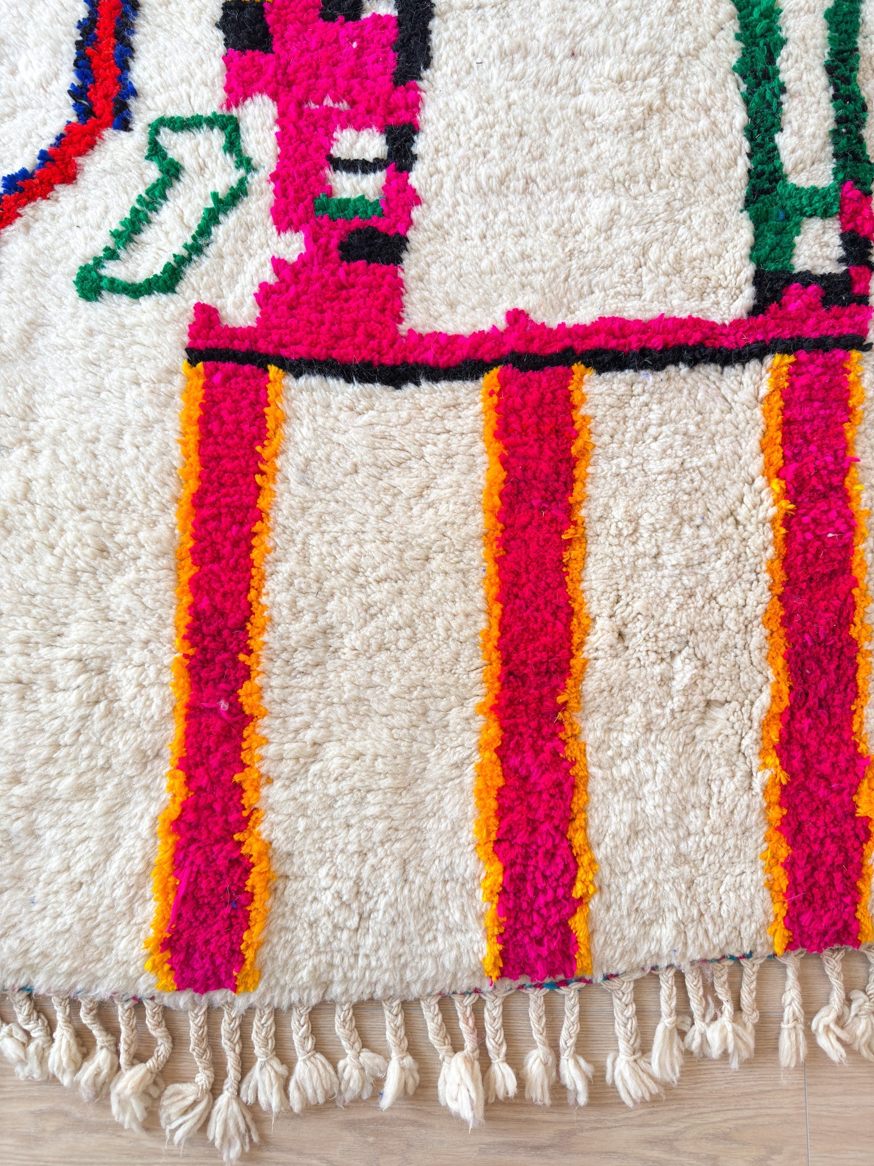 Tapis Berbère Coloré 185 X 296 Cm - N°1619
