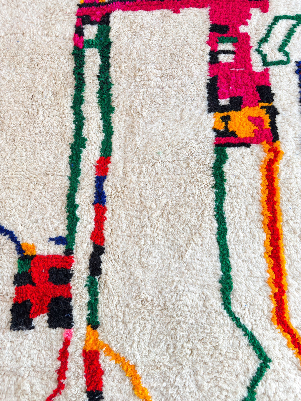 Tapis Berbère Coloré 185 X 296 Cm - N°1619