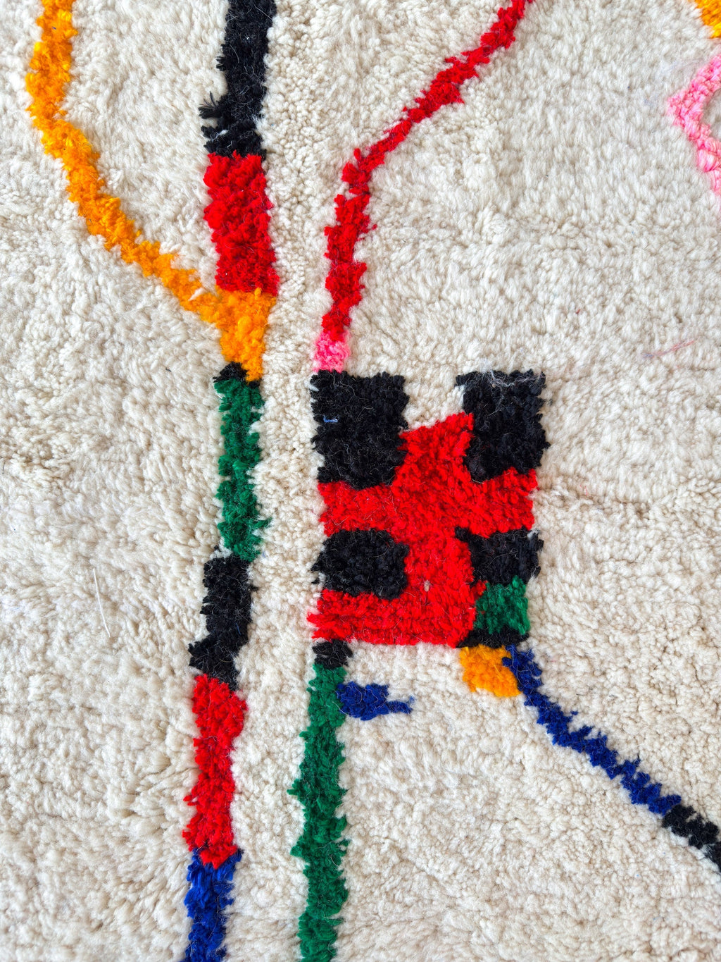 Tapis Berbère Coloré 185 X 296 Cm - N°1619