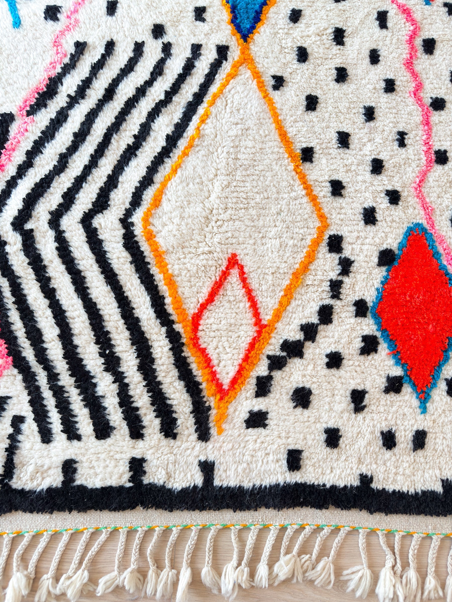 Tapis Berbère Coloré 157 X 275 Cm - N°1901