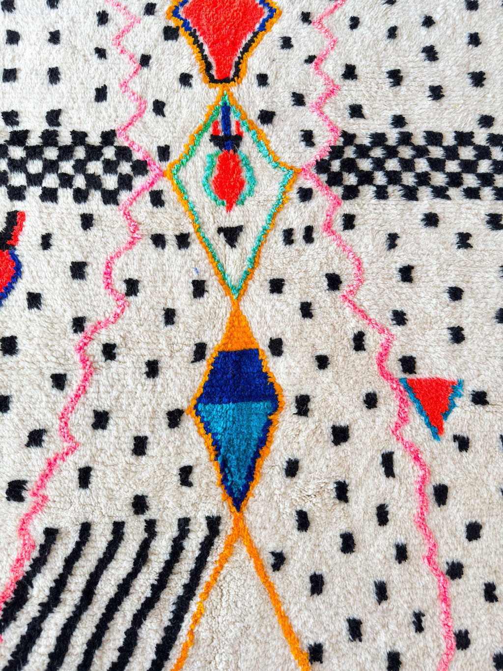 Tapis Berbère Coloré 157 X 275 Cm - N°1901