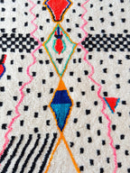Tapis Berbère Coloré 157 X 275 Cm - N°1901