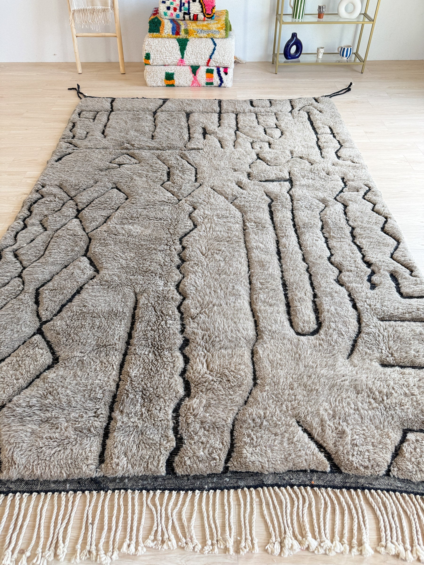 Tapis M'Rirt 204 X 325 Cm - N°1996