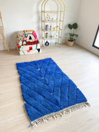 Tapis Berbère Coloré 119 X 204 Cm - N°1812
