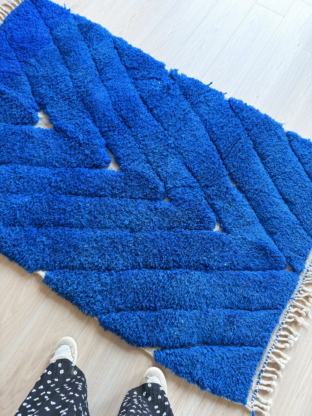 Tapis Berbère Coloré 119 X 204 Cm - N°1812