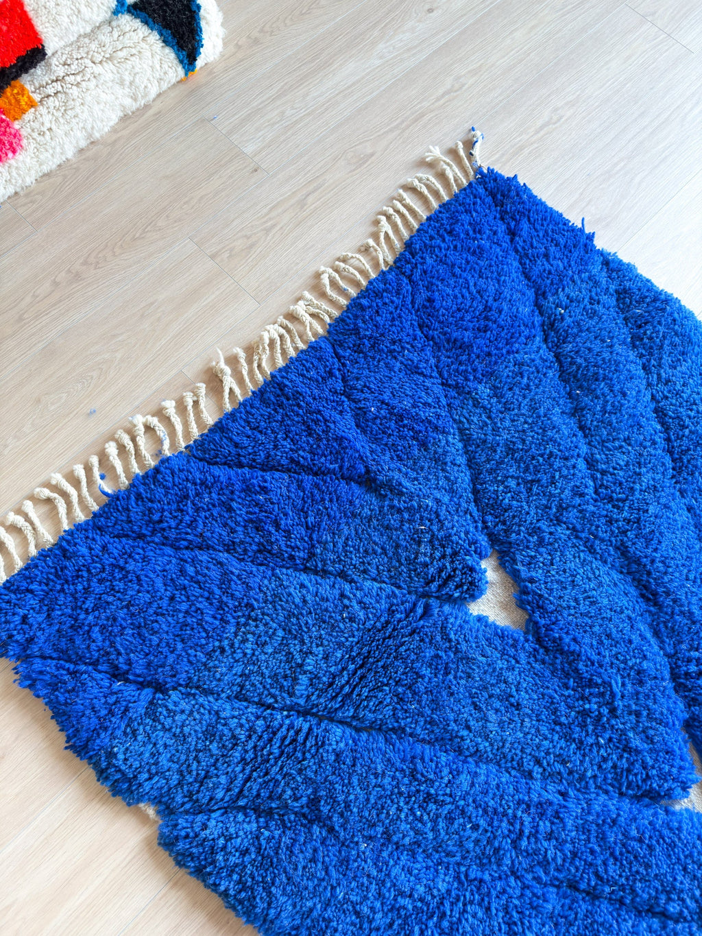 Tapis Berbère Coloré 119 X 204 Cm - N°1812