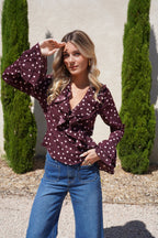 Blouse Mona Bordeaux