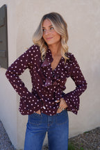 Blouse Mona Bordeaux