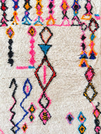 Tapis Berbère Coloré 87 X 141 Cm - N°1915