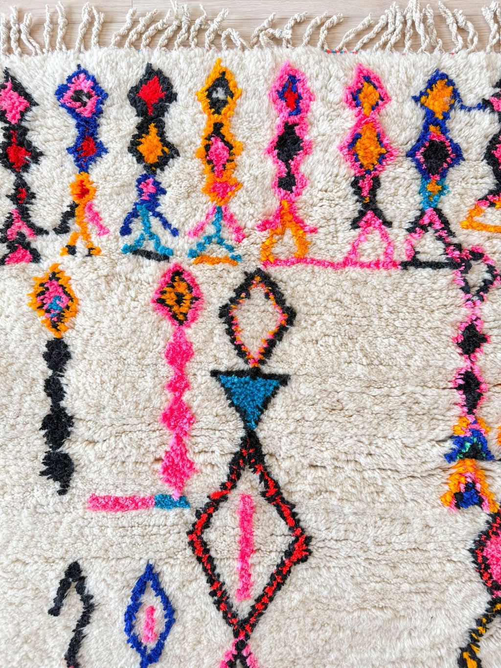 Tapis Berbère Coloré 87 X 141 Cm - N°1915