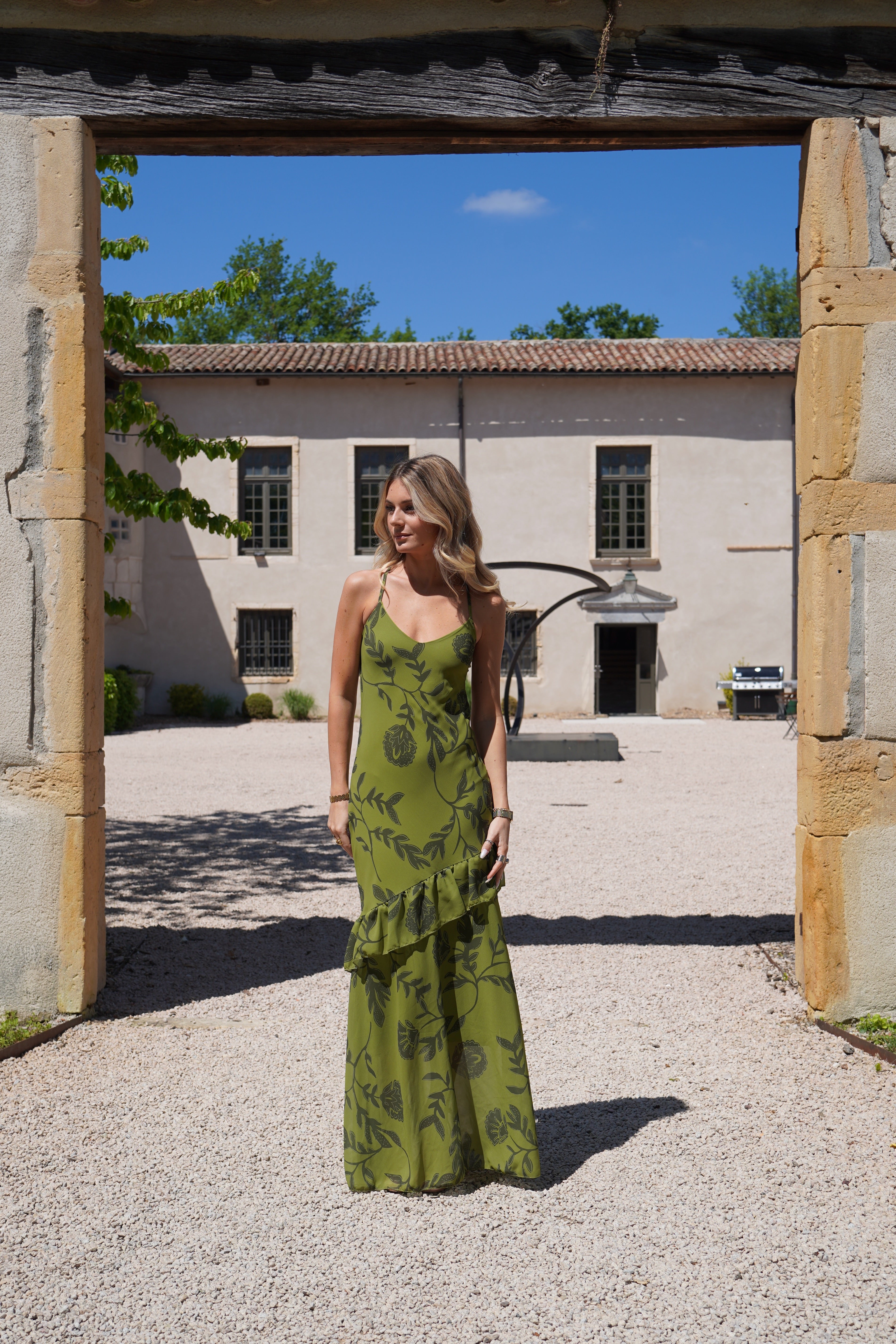 Robe Java Verte
