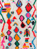 Tapis Berbère Coloré 83 X 125 Cm - N°1999