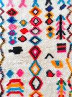 Tapis Berbère Coloré 85 X 137 Cm - N°1991