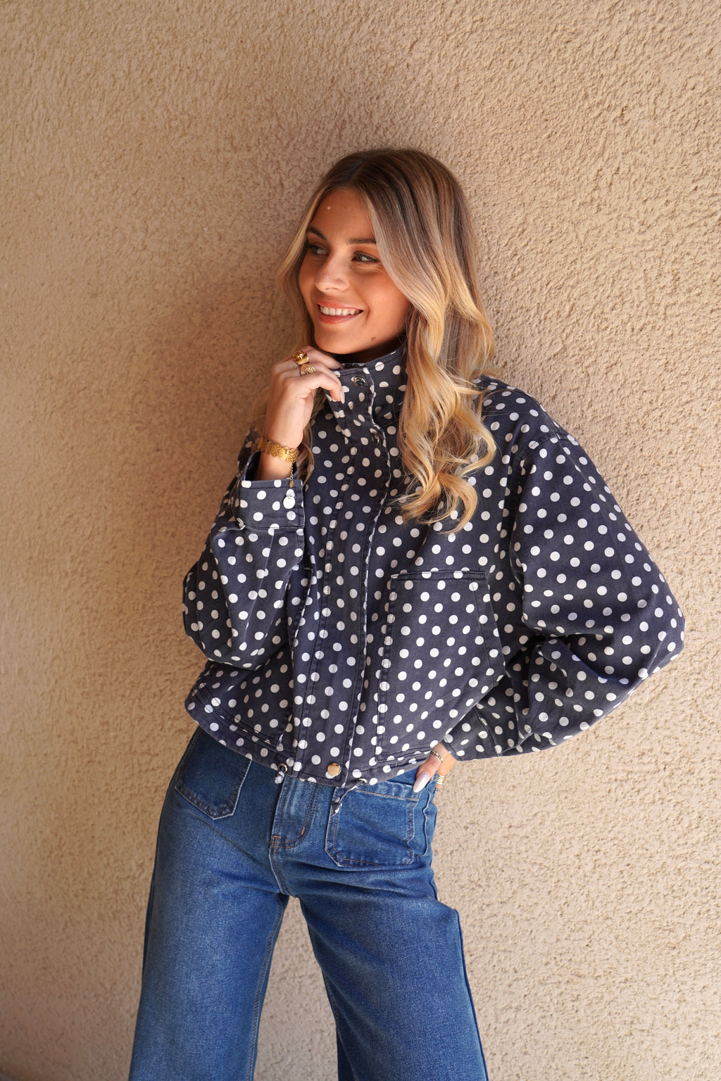 Veste Juliette Marine