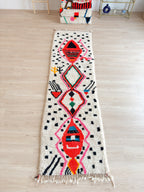 Tapis Berbère De Couloir 94 X 334 Cm - N°1898