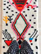 Tapis Berbère De Couloir 94 X 334 Cm - N°1898