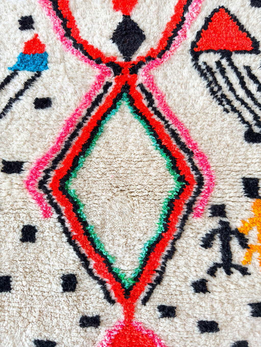 Tapis Berbère De Couloir 94 X 334 Cm - N°1898