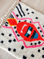 Tapis Berbère De Couloir 94 X 334 Cm - N°1898