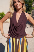 Top Bahia Marron
