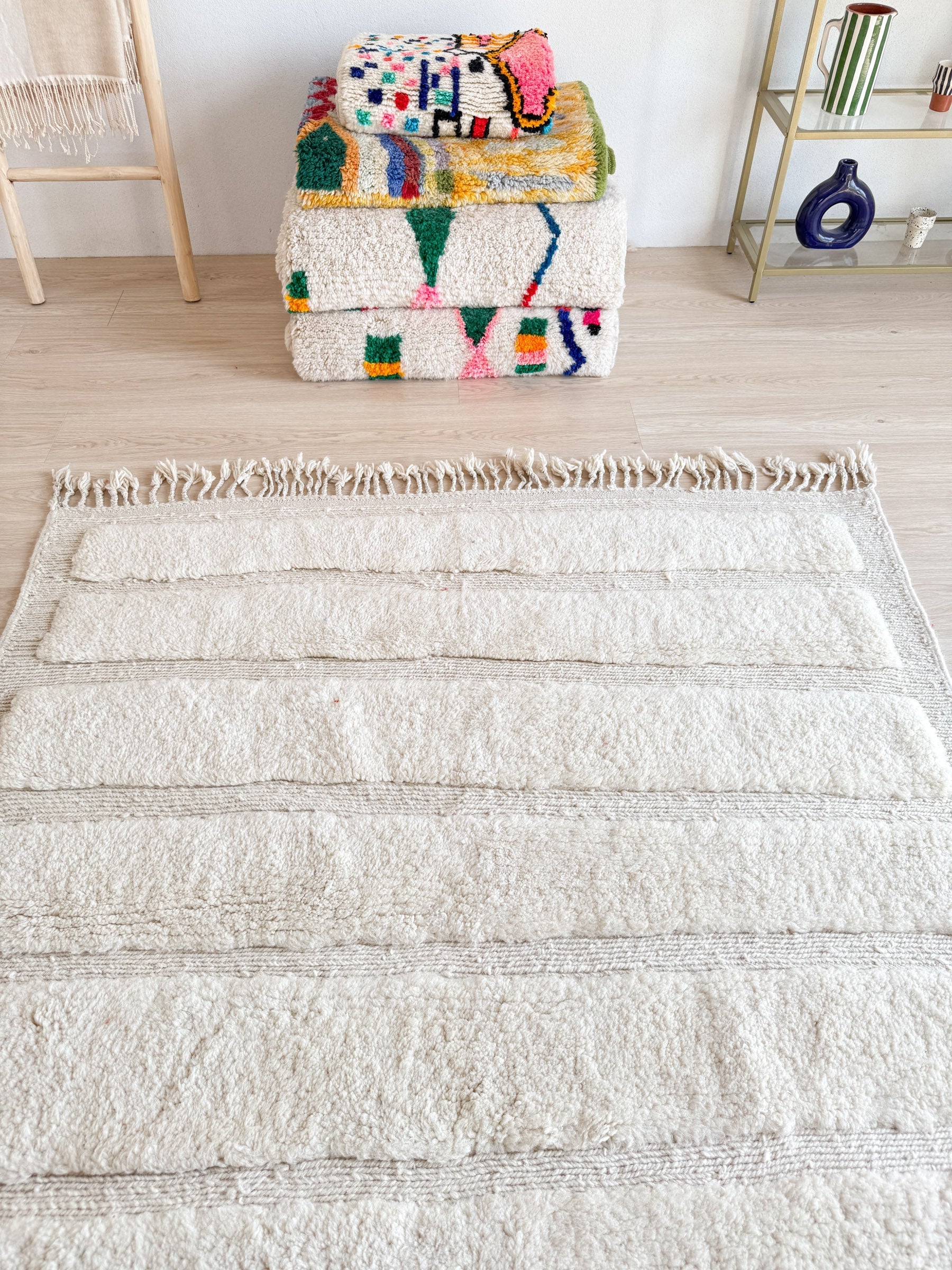 Tapis Beni Ouarain 165 X 220 Cm - N°1730