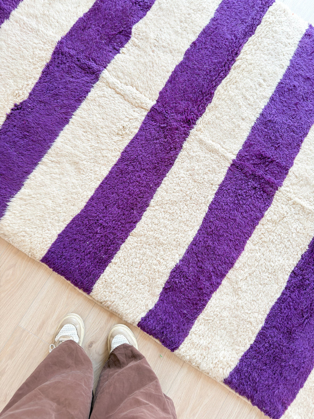 Tapis Berbère Coloré 143 X 260 Cm - N°1324