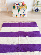 Tapis Berbère Coloré 143 X 260 Cm - N°1324
