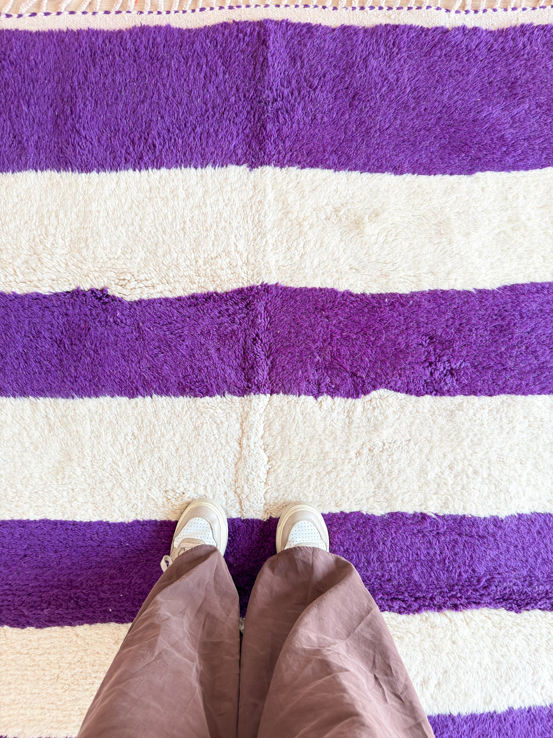 Tapis Berbère Coloré 143 X 260 Cm - N°1324