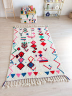 Tapis Berbère Coloré 146 X 240 Cm - N°1510