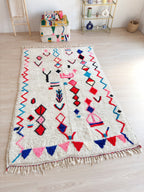 Tapis Berbère Coloré 172 X 285 Cm - N°1386