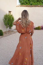Robe Gold Bird Terracotta