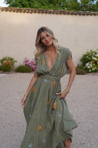 Robe Gold Bird Kaki