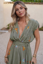 Robe Gold Bird Kaki