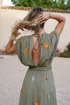 Robe Gold Bird Kaki