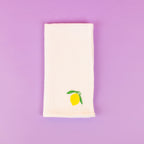 Serviette de table brodée en gaze de coton - Summer - INSIDE Box - Shop - Conseil