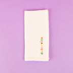 Serviette de table brodée en gaze de coton - Summer - INSIDE Box - Shop - Conseil