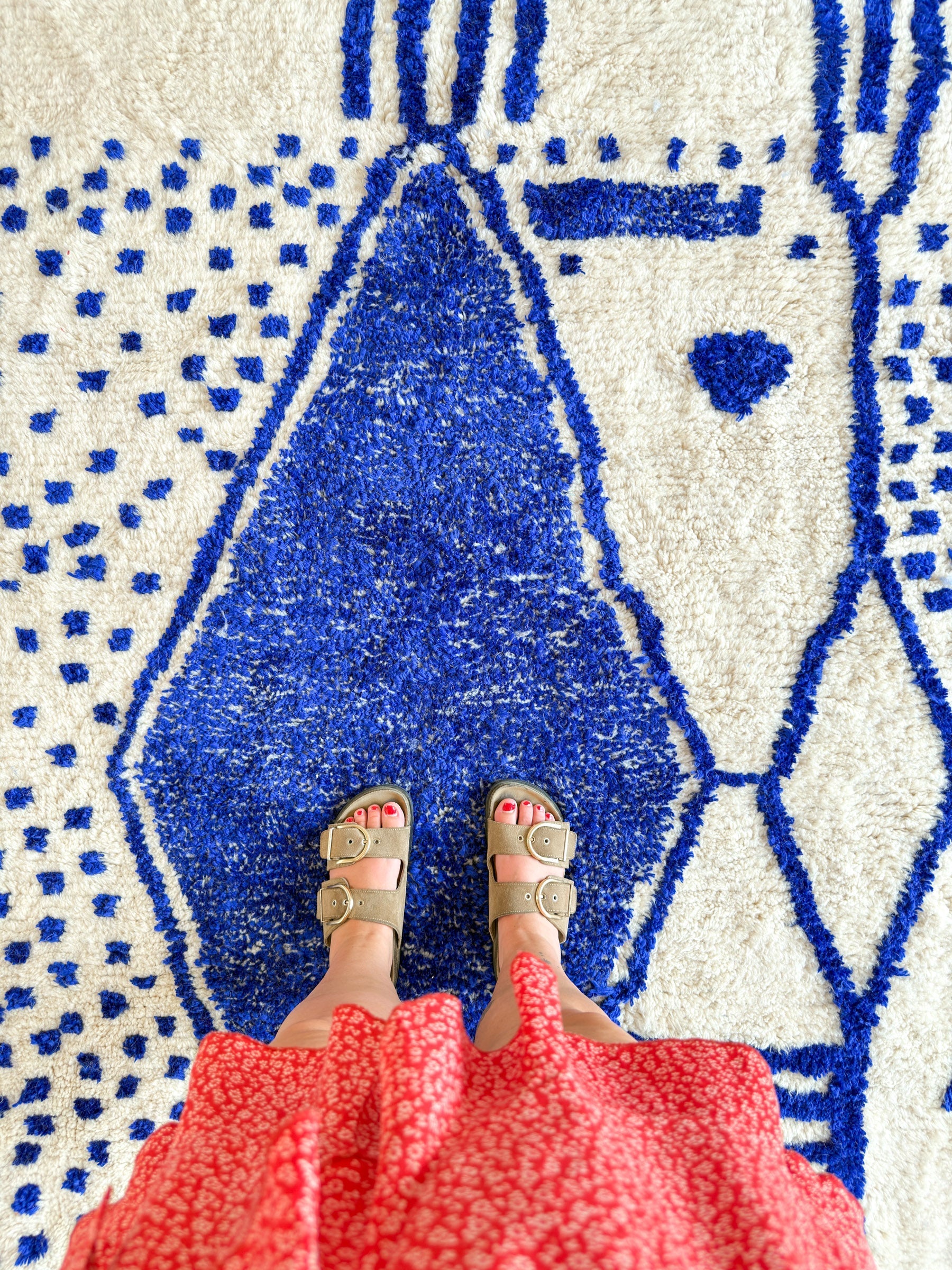 Tapis Berbère Coloré 210 X 305 Cm - N°2261