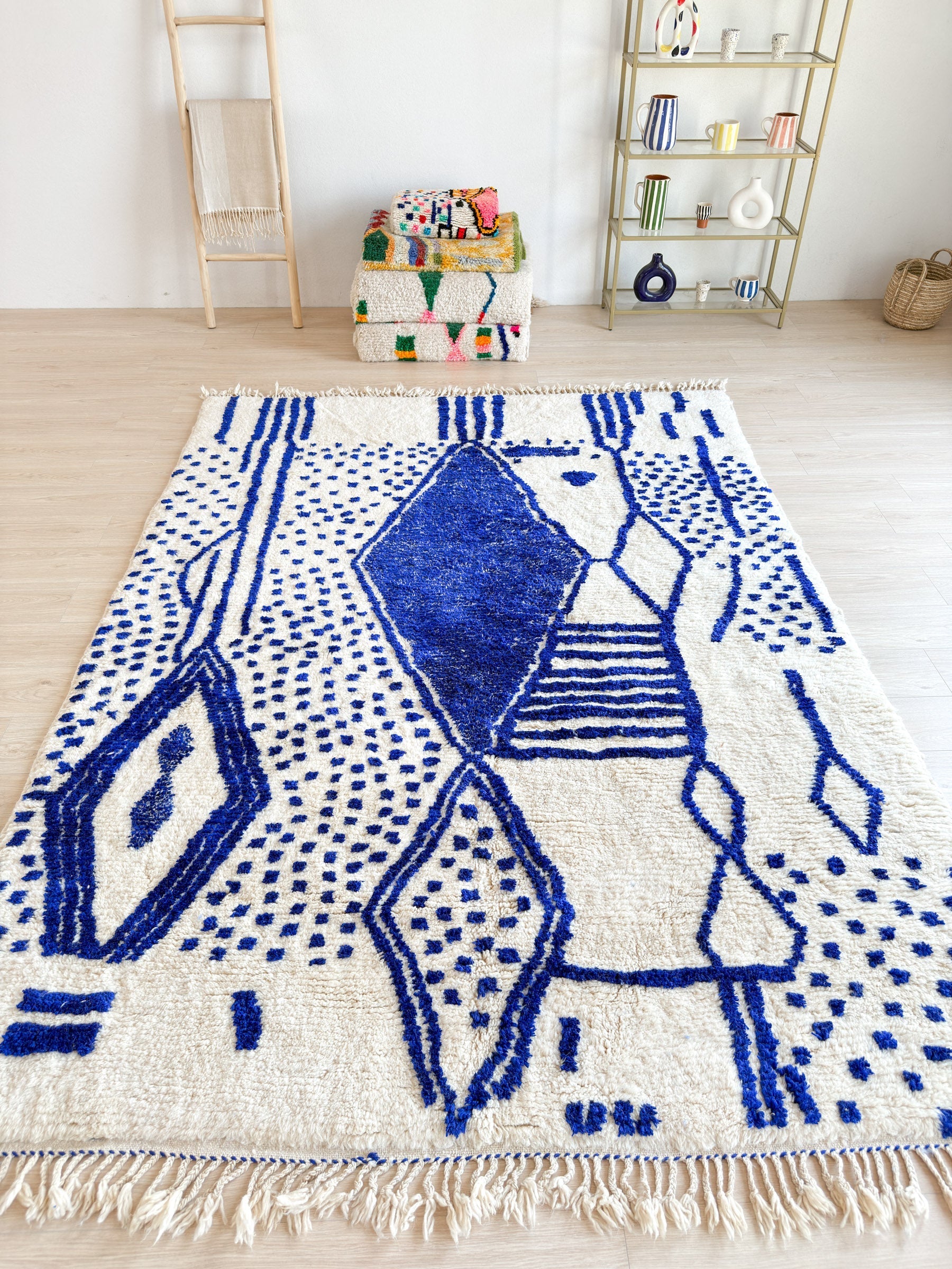 Tapis Berbère Coloré 210 X 305 Cm - N°2261