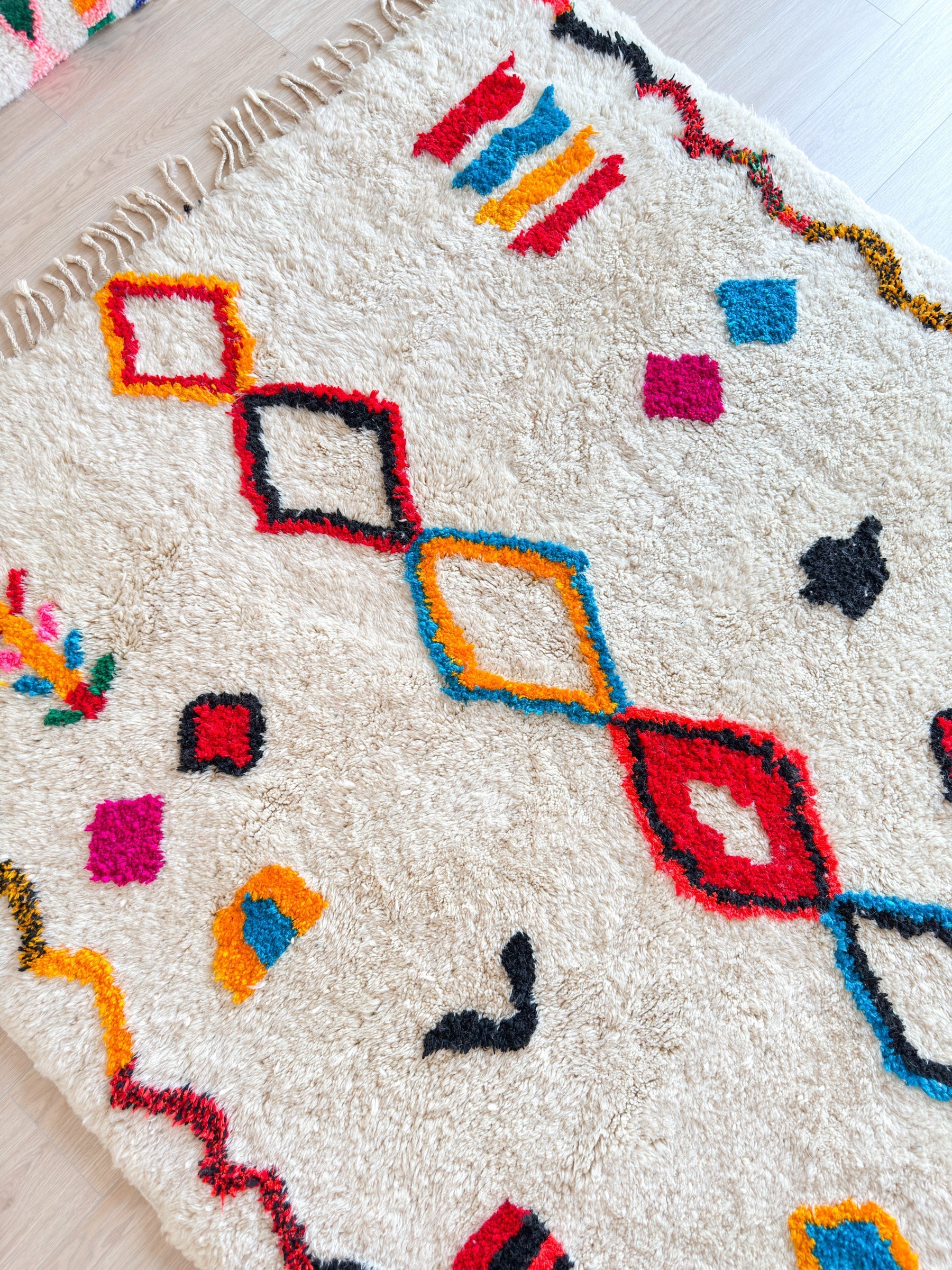 Tapis Berbère Coloré 194 X 315 Cm - N°2264