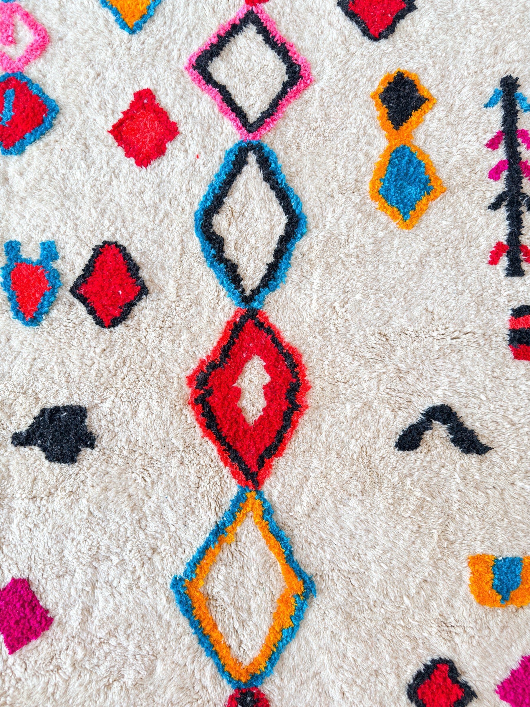 Tapis Berbère Coloré 194 X 315 Cm - N°2264