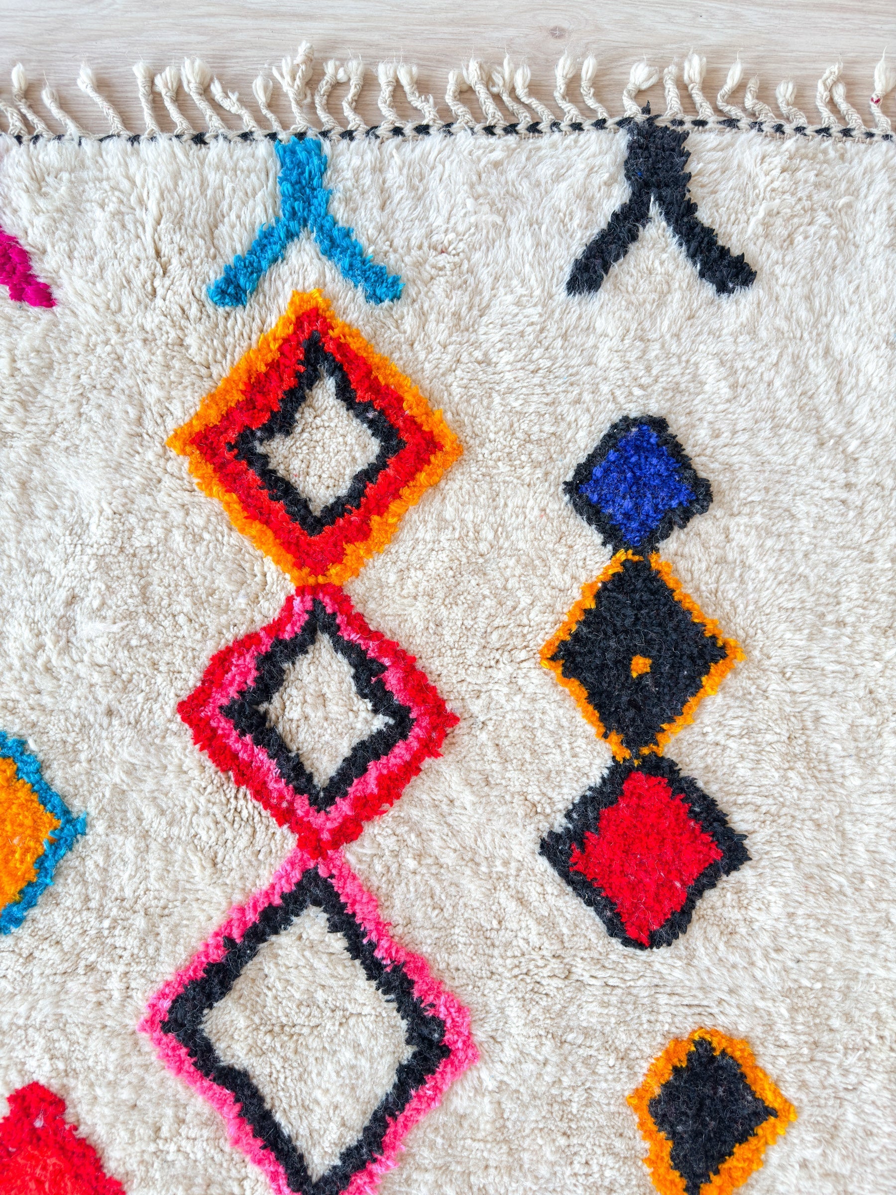 Tapis Berbère Coloré 194 X 315 Cm - N°2264