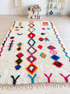 Tapis Berbère Coloré 194 X 315 Cm - N°2264