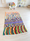 Tapis Berbère Coloré 146 X 252 Cm - N°2229