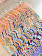 Tapis Berbère Coloré 146 X 252 Cm - N°2229