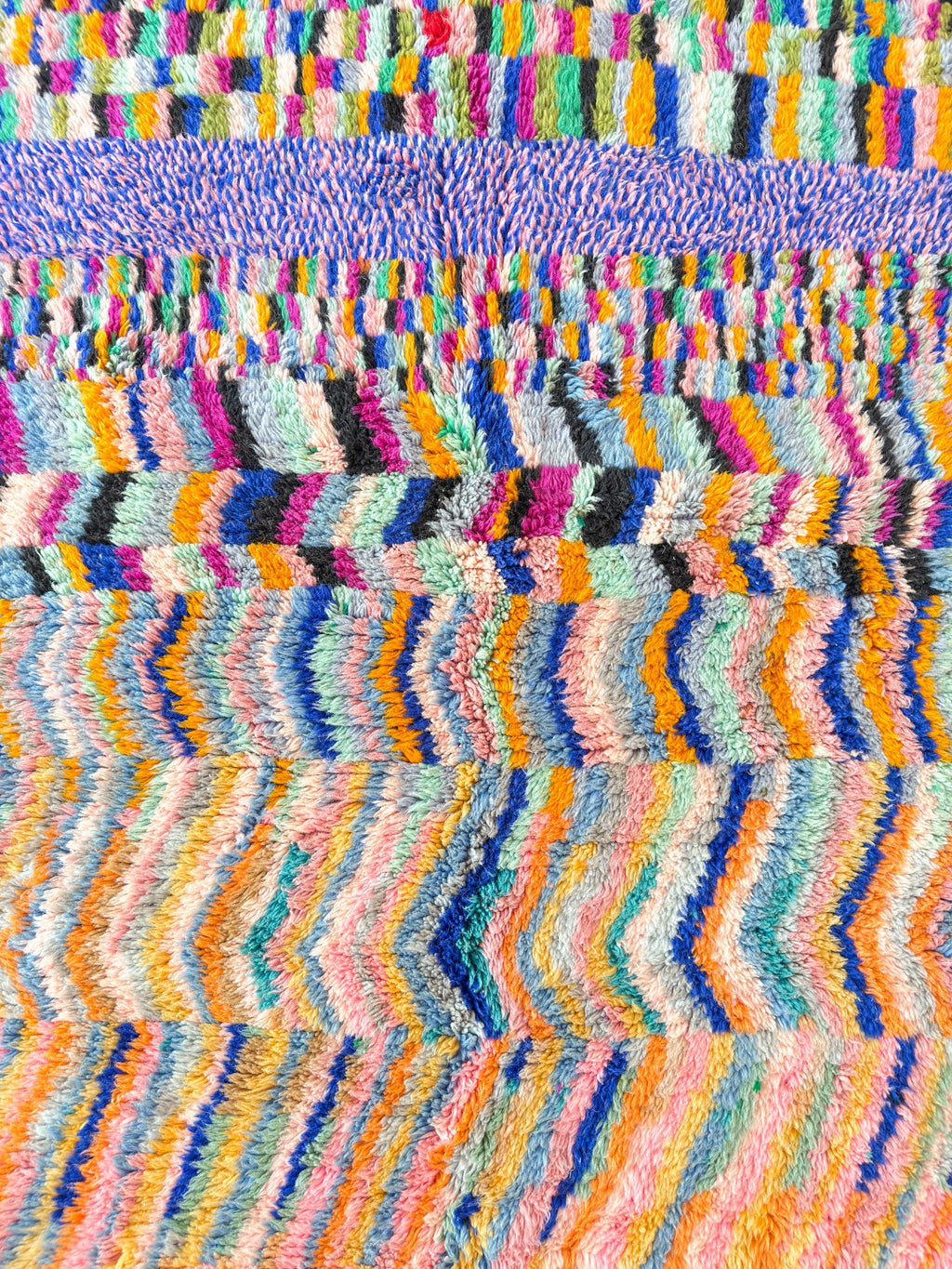 Tapis Berbère Coloré 146 X 252 Cm - N°2229