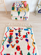 Tapis Berbère Coloré 103 X 181 Cm - N°2214