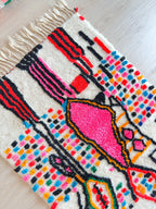 Tapis Berbère Coloré 107 X 189 Cm - N°2209