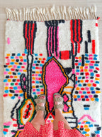 Tapis Berbère Coloré 107 X 189 Cm - N°2209