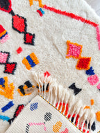 Tapis Berbère Coloré 107 X 183 Cm - N°2239